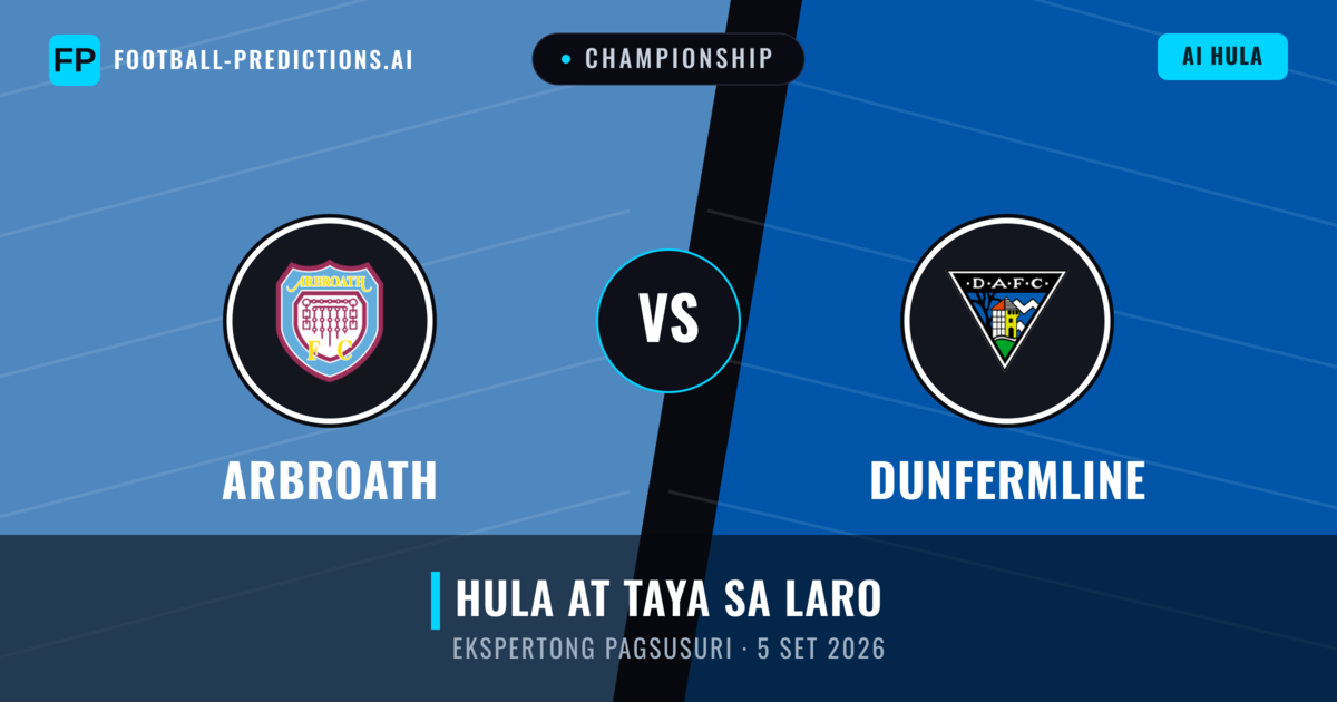 Arbroath vs Dunfermline — hula at preview ng laban