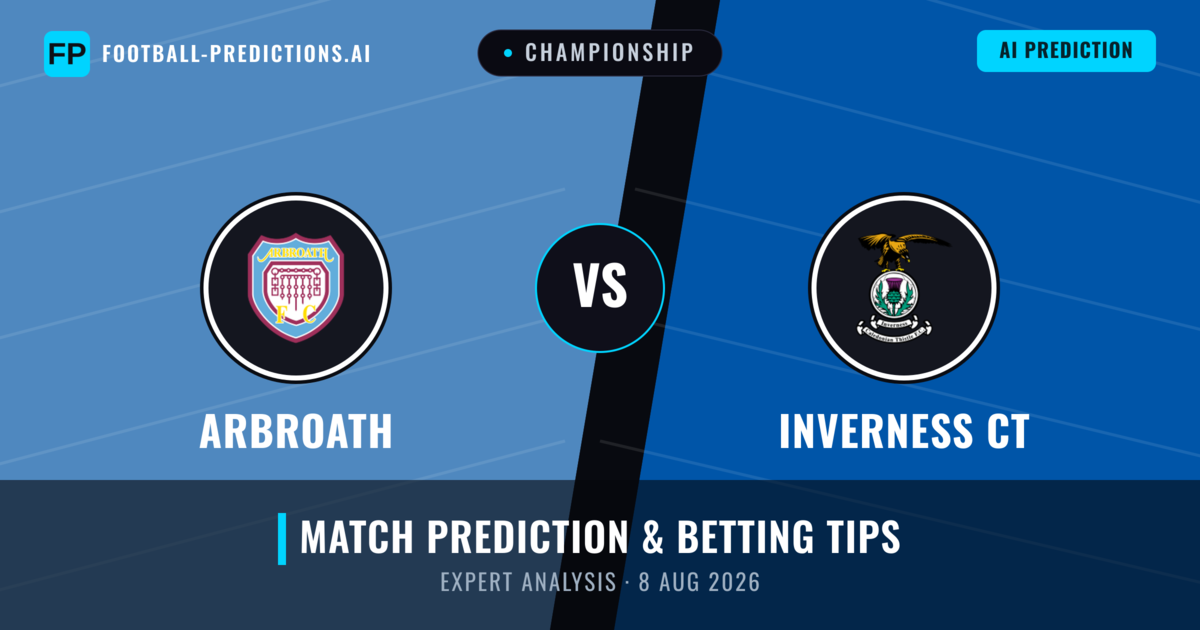 Arbroath vs Inverness CT — match prediction & preview