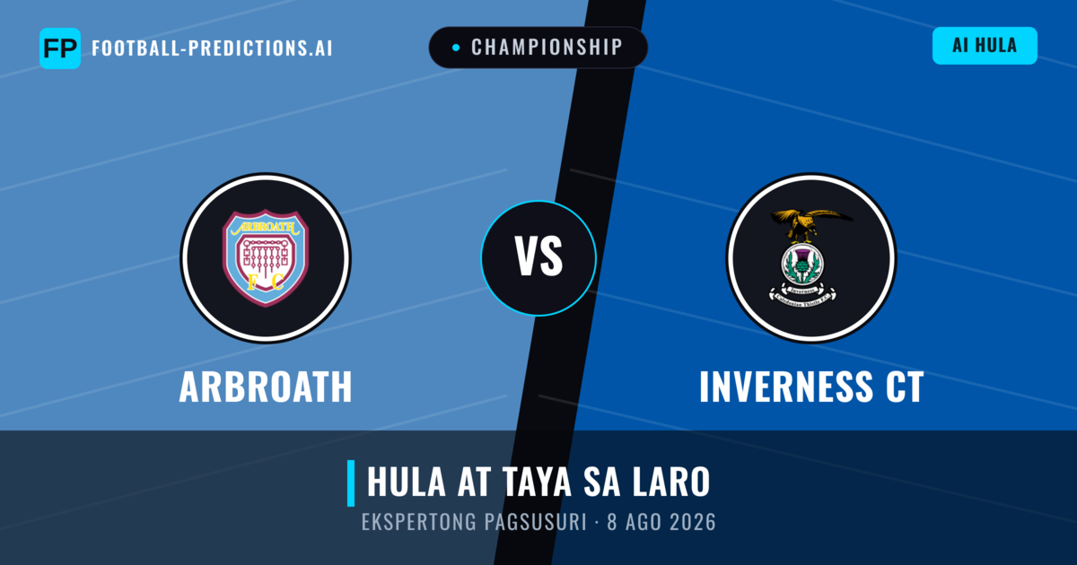 Arbroath vs Inverness CT — hula at preview ng laban
