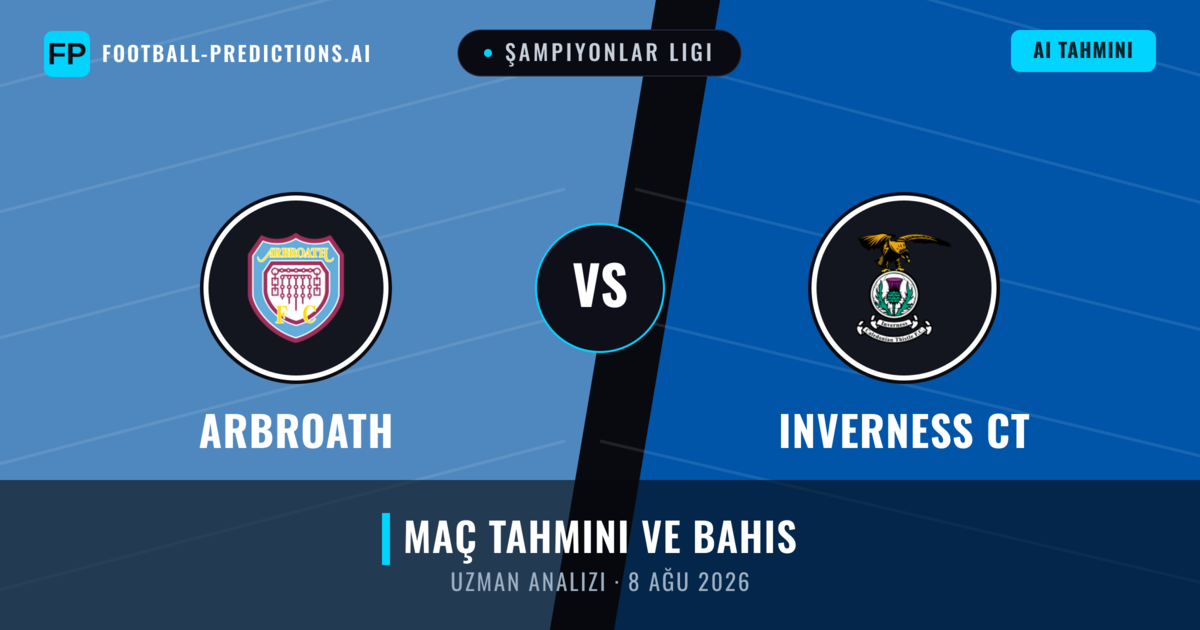 Arbroath - Inverness CT — maç tahmini ve önizleme