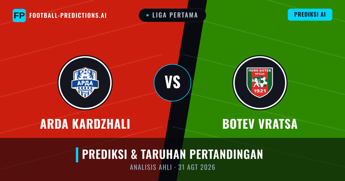Arda Krdzhali vs Botev Vratsa — prediksi dan pratinjau pertandingan
