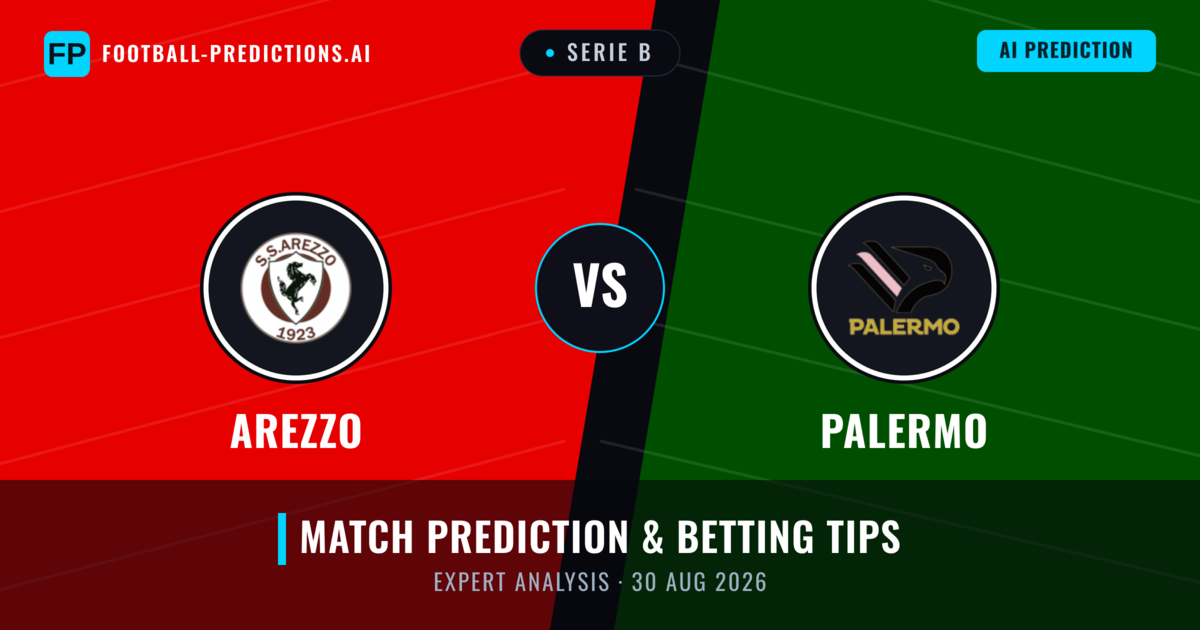 Arezzo vs Palermo — match prediction & preview