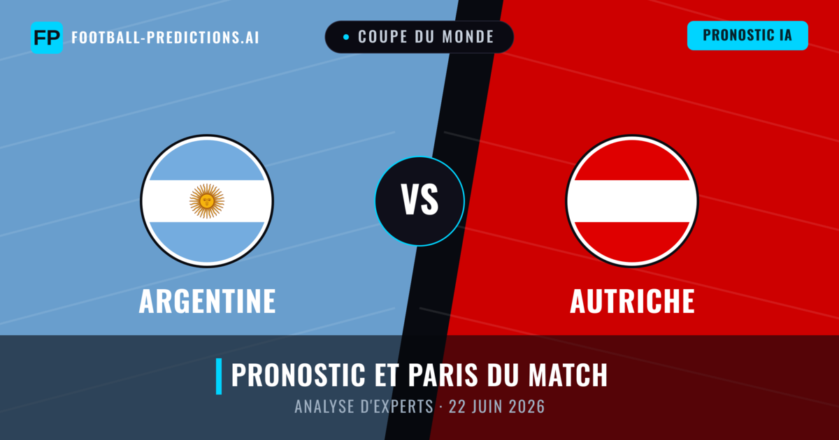 Argentine vs Autriche — pronostic et avant-match