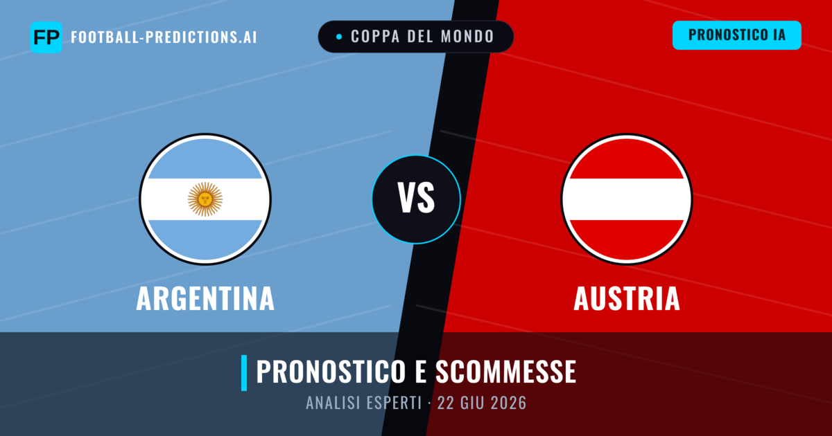 Argentina vs Austria — pronostico e anteprima del match
