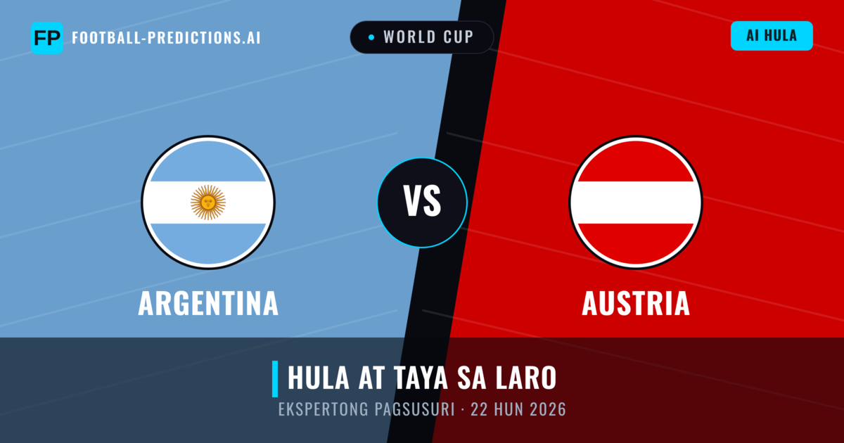 Argentina vs Austria β hula at preview ng laban