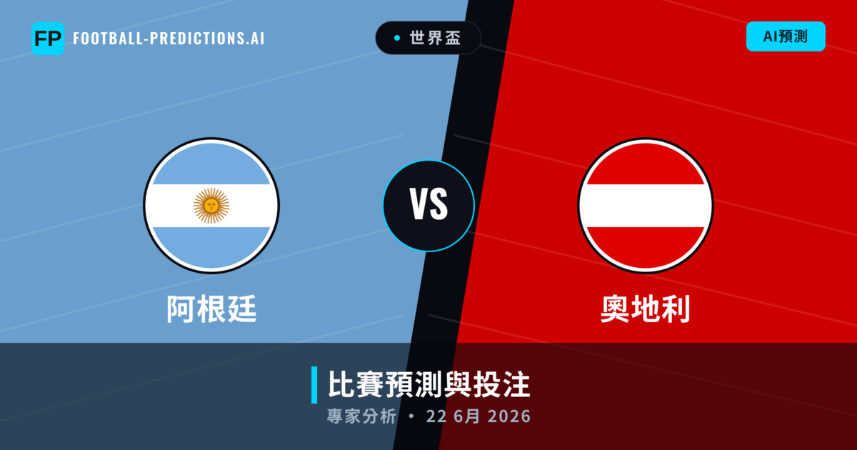 阿根廷 vs 奧地利 — 比赛预测和前瞻