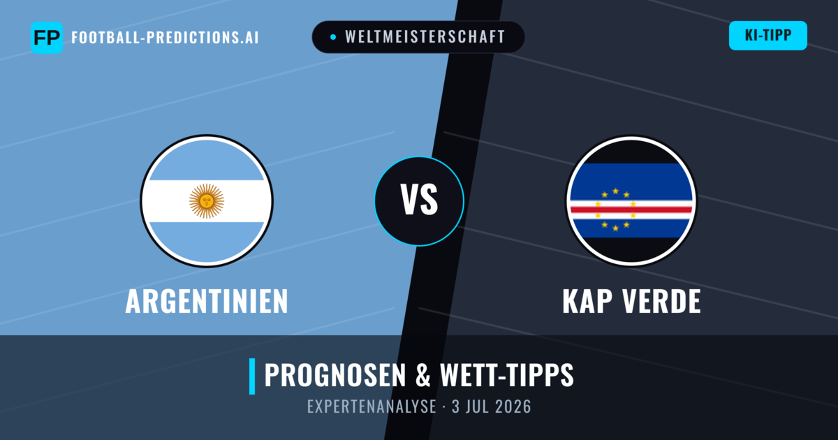 Argentinien vs Kap Verde — Prognose und Spielvorschau