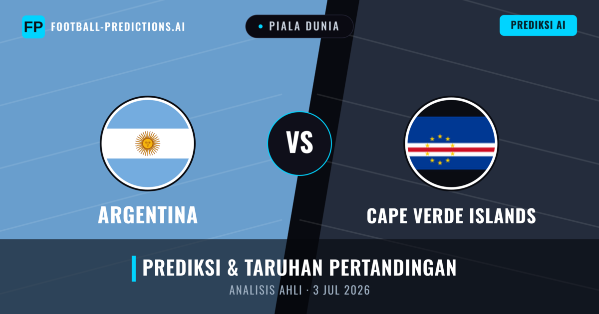 Argentina vs Cape Verde Islands β prediksi dan pratinjau pertandingan