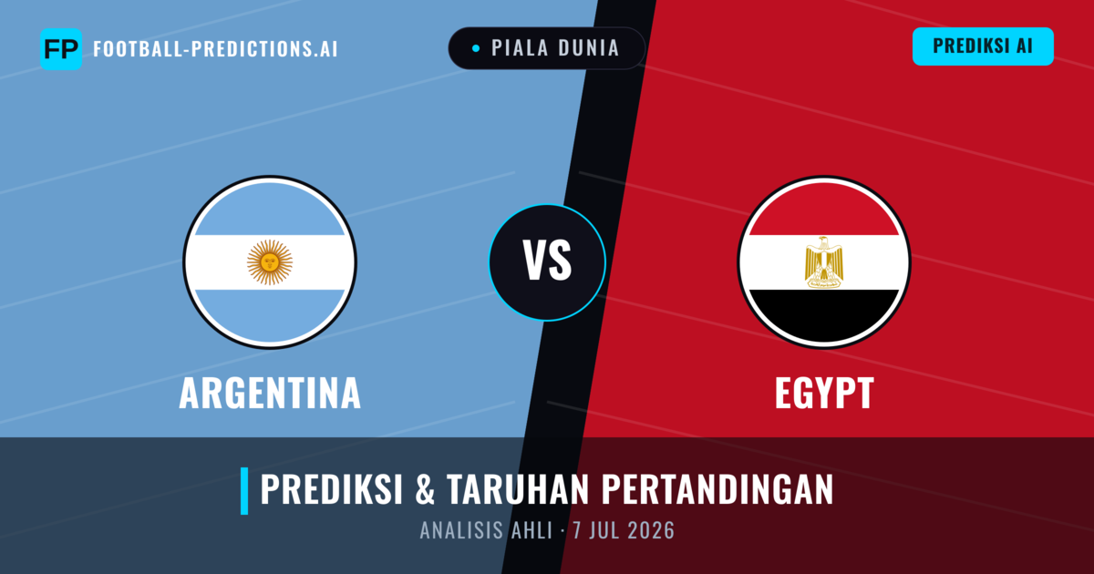Argentina vs Egypt — prediksi dan pratinjau pertandingan