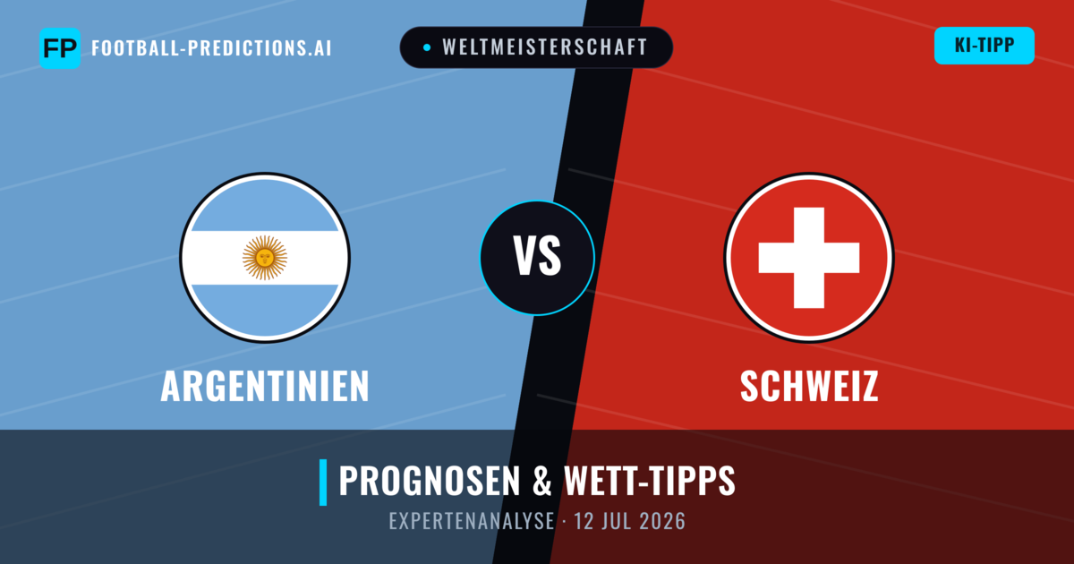 Argentinien vs Schweiz — Prognose und Spielvorschau
