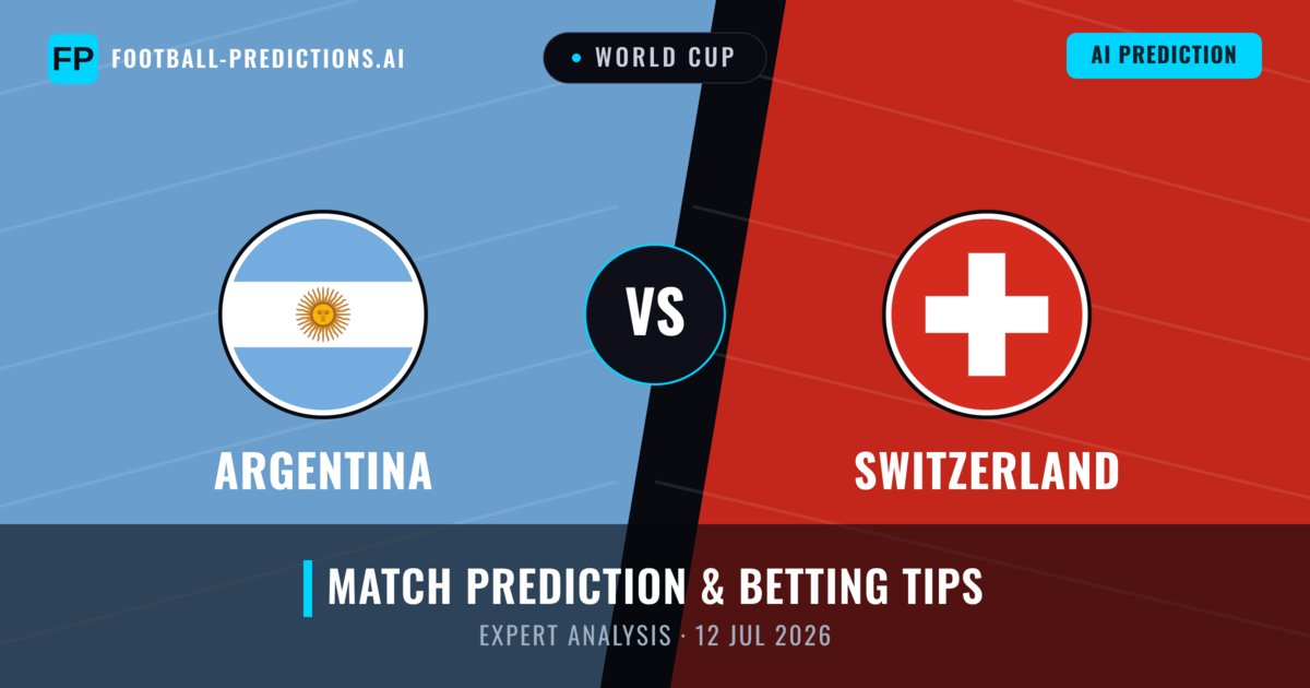 Argentina vs Switzerland — match prediction & preview