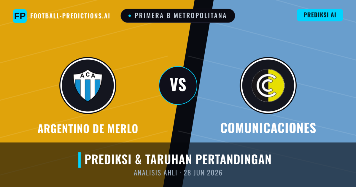 Argentino de Merlo vs Comunicaciones — prediksi dan pratinjau pertandingan