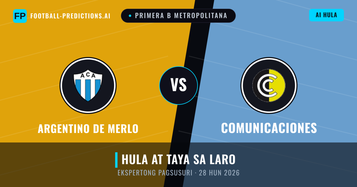 Argentino de Merlo vs Comunicaciones — hula at preview ng laban