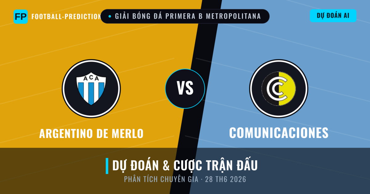 Argentino de Merlo vs Comunicaciones — dự đoán và xem trước trận đấu