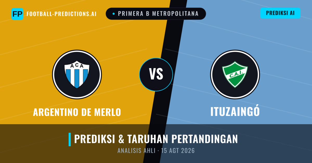 Argentino de Merlo vs Ituzaingó — prediksi dan pratinjau pertandingan