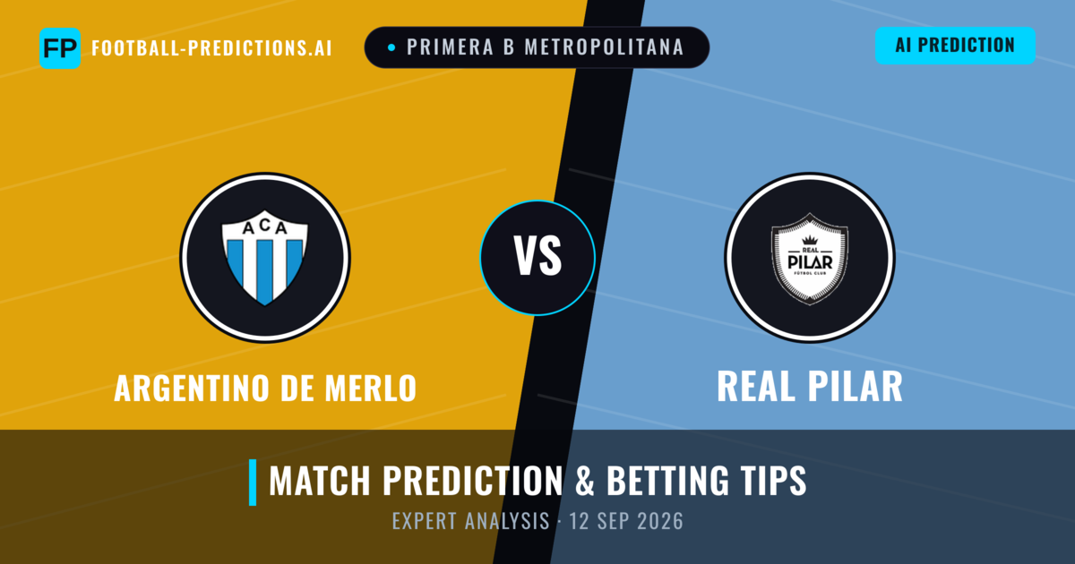 Argentino de Merlo vs Real Pilar — match prediction & preview