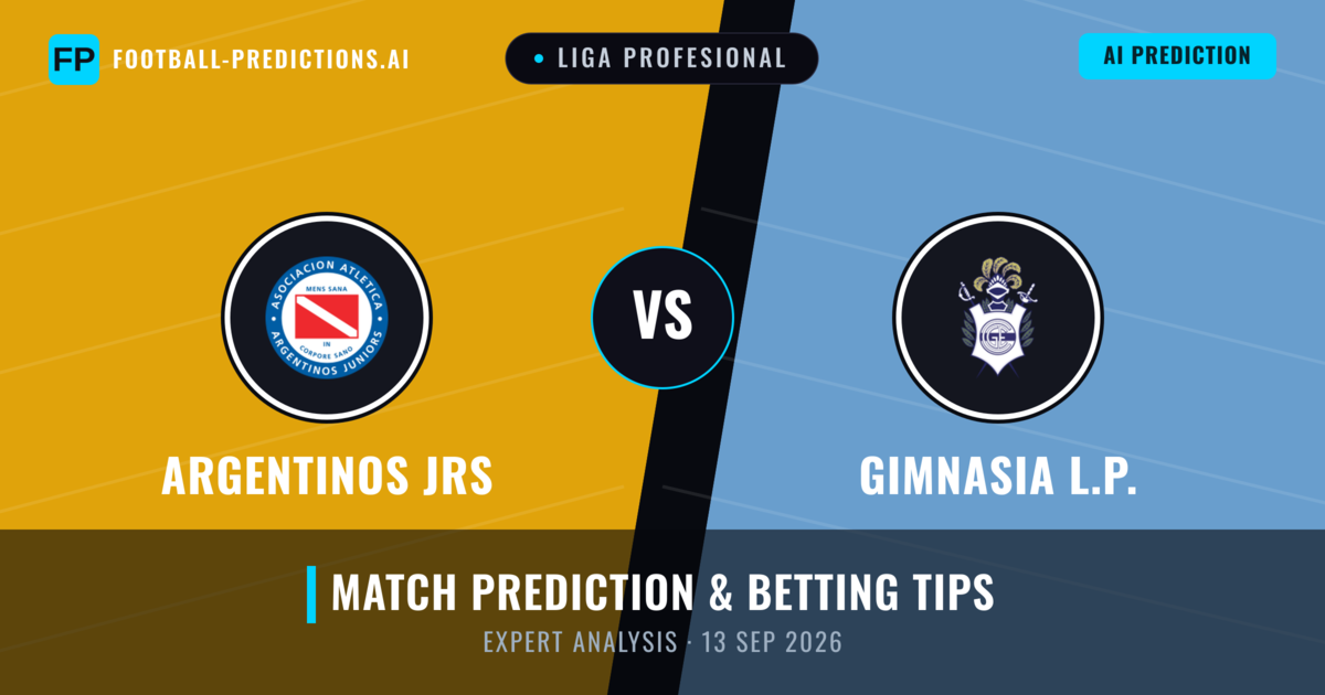 Argentinos JRS vs Gimnasia L.P. — match prediction & preview