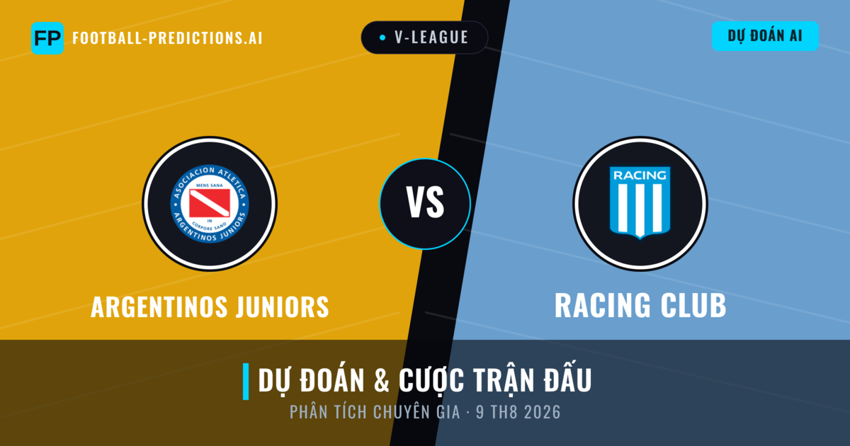Argentinos Juniors vs Racing Club — dự đoán và xem trước trận đấu