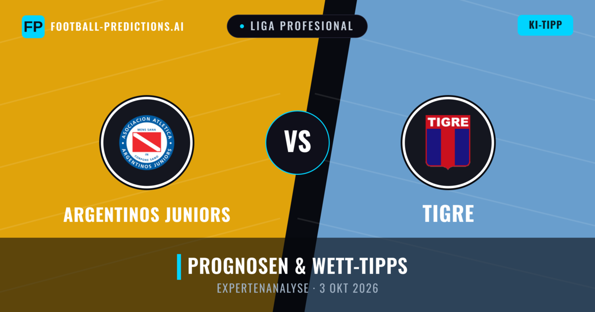 Argentinos Juniors vs Tigre — Prognose und Spielvorschau