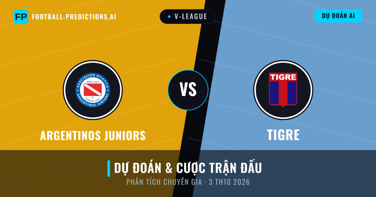 Argentinos Juniors vs Tigre — dự đoán và xem trước trận đấu