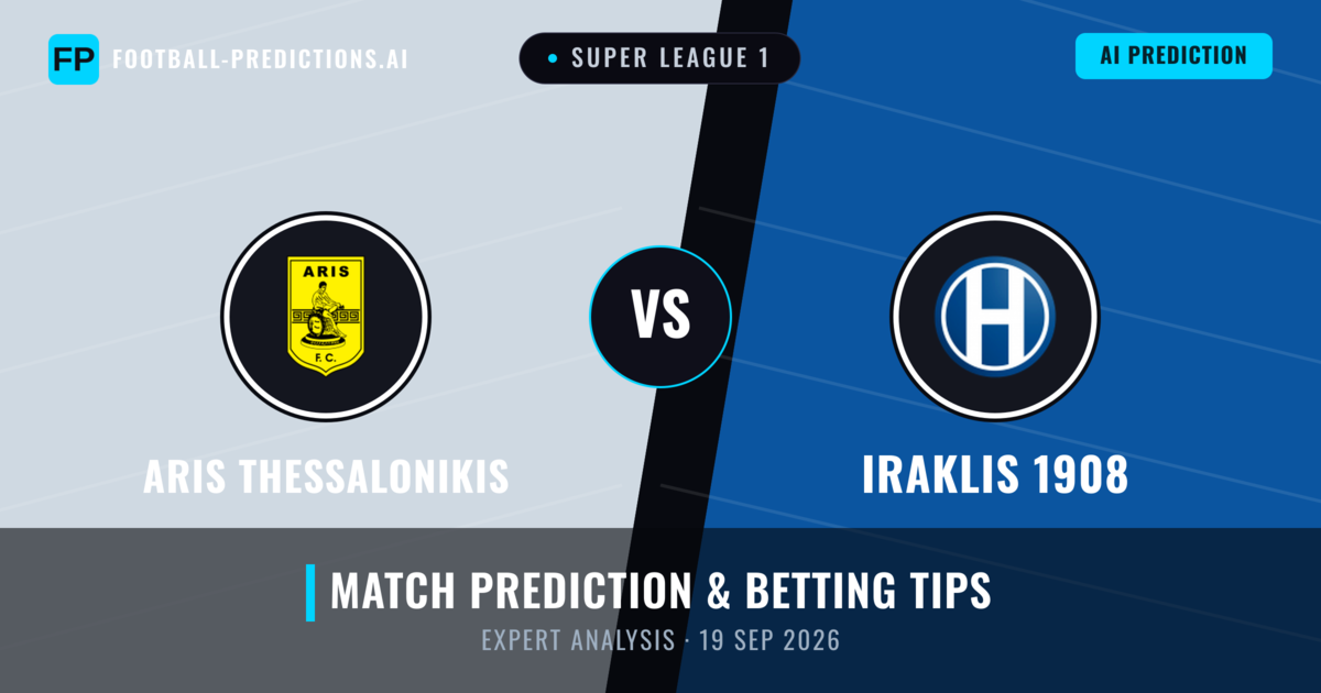 Aris Thessalonikis vs Iraklis 1908 — match prediction & preview