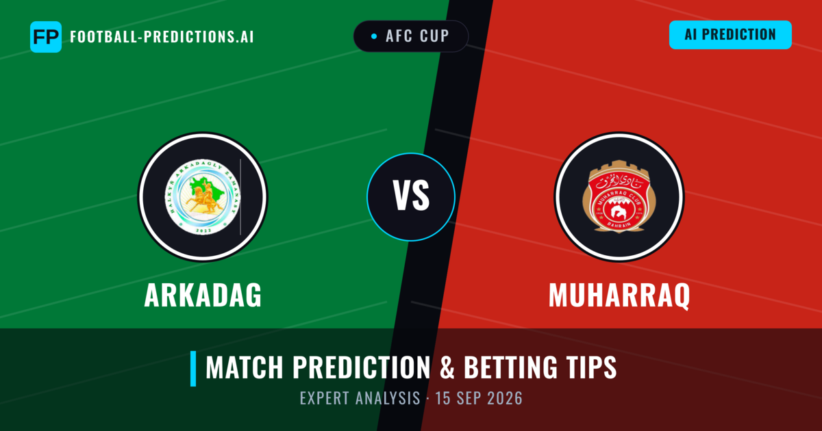 Arkadag vs Muharraq — match prediction & preview