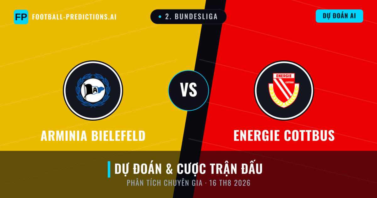 Arminia Bielefeld vs Energie Cottbus — dự đoán và xem trước trận đấu