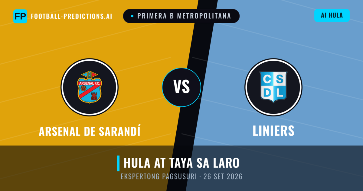 Arsenal de Sarandí vs Liniers — hula at preview ng laban