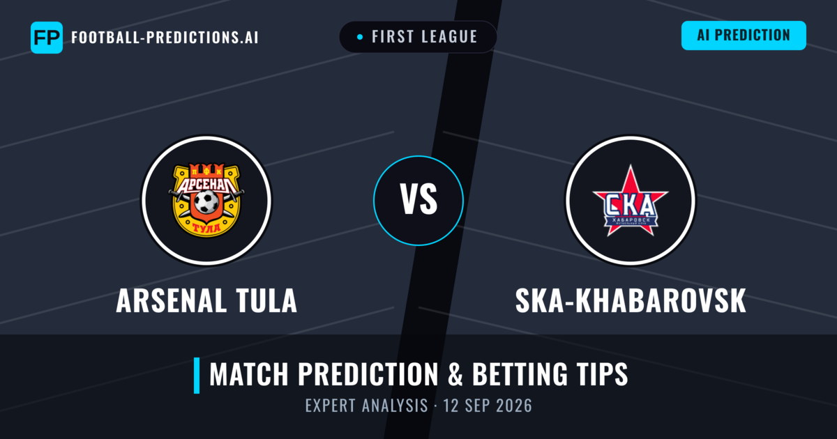Arsenal Tula vs Ska-khabarovsk — match prediction & preview