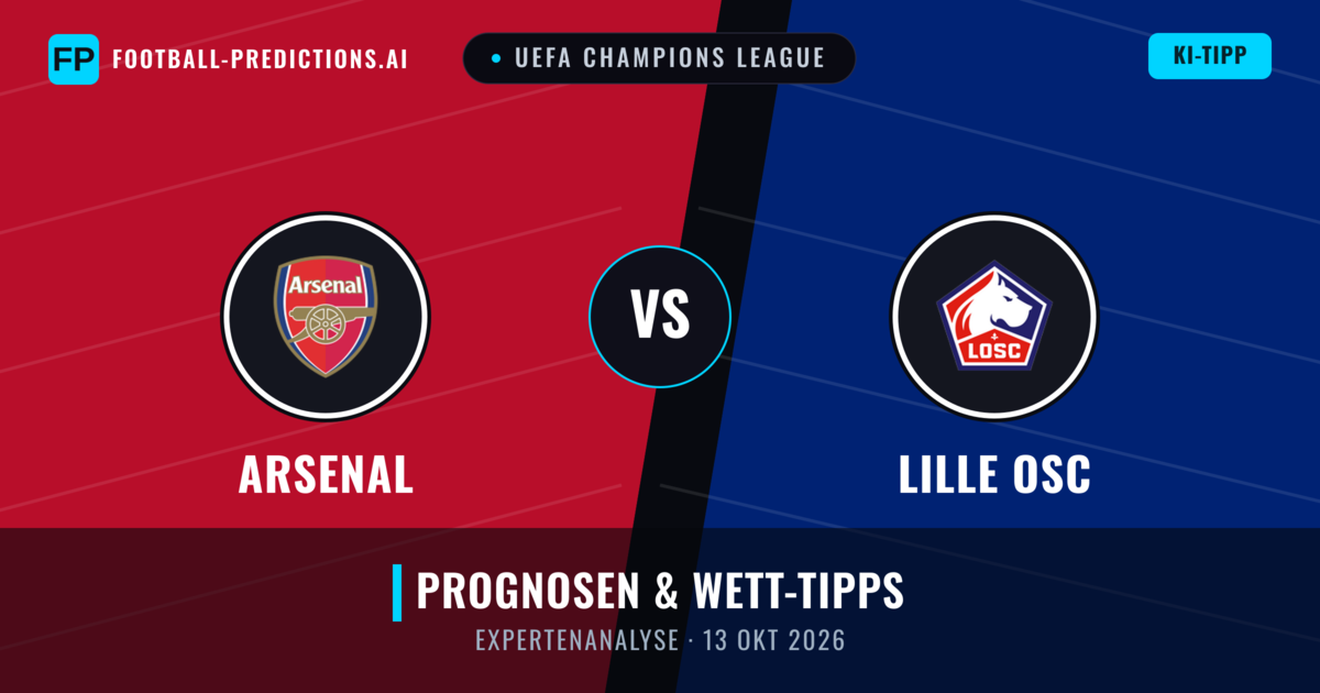 Arsenal vs Lille OSC — Prognose und Spielvorschau