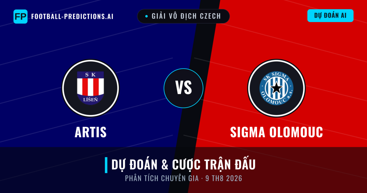 Artis vs Sigma Olomouc — dự đoán và xem trước trận đấu