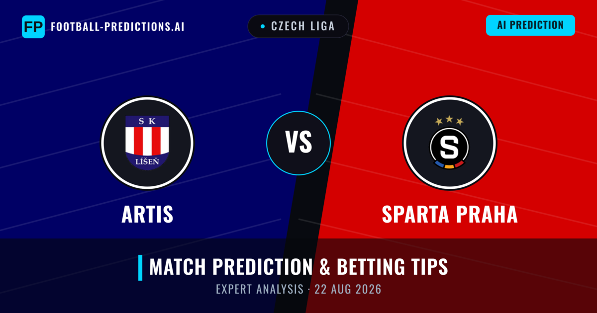Artis vs Sparta Praha — match prediction & preview
