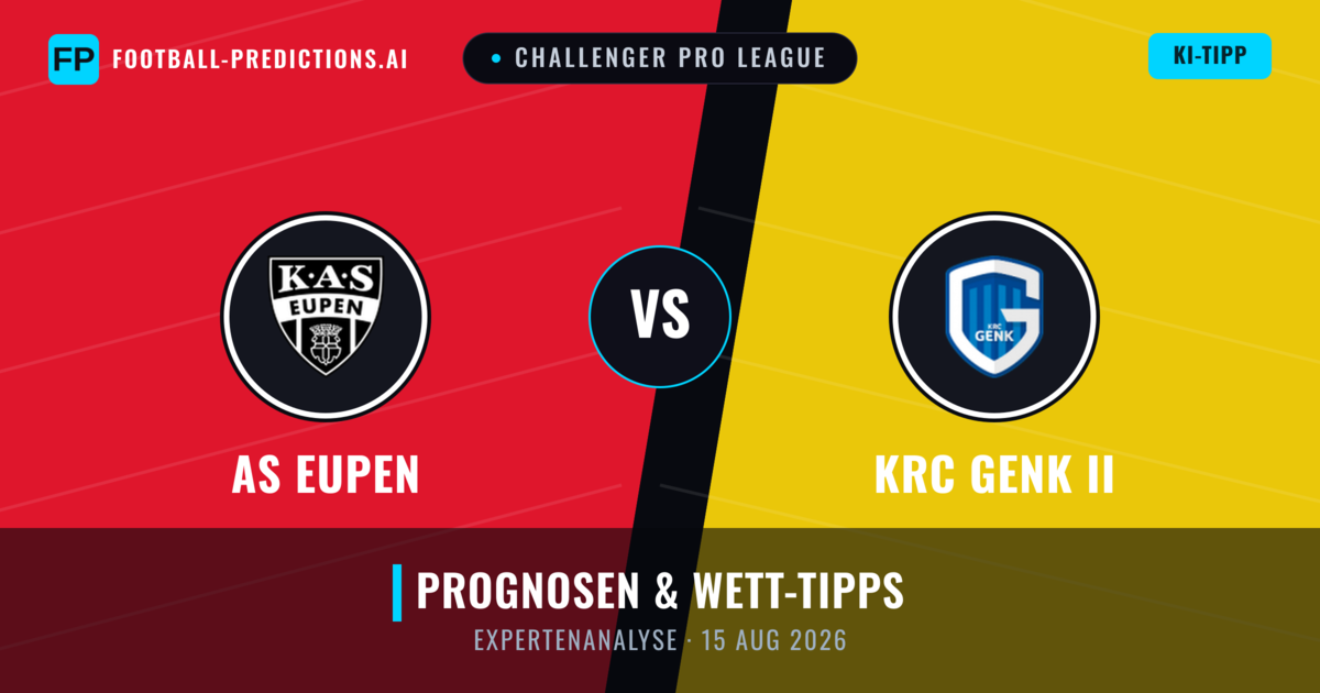 AS Eupen vs KRC Genk II — Prognose und Spielvorschau