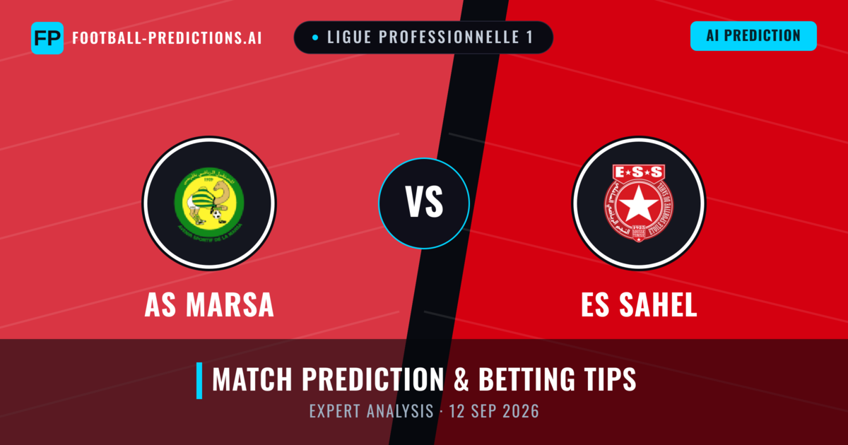 AS Marsa vs ES Sahel — match prediction & preview