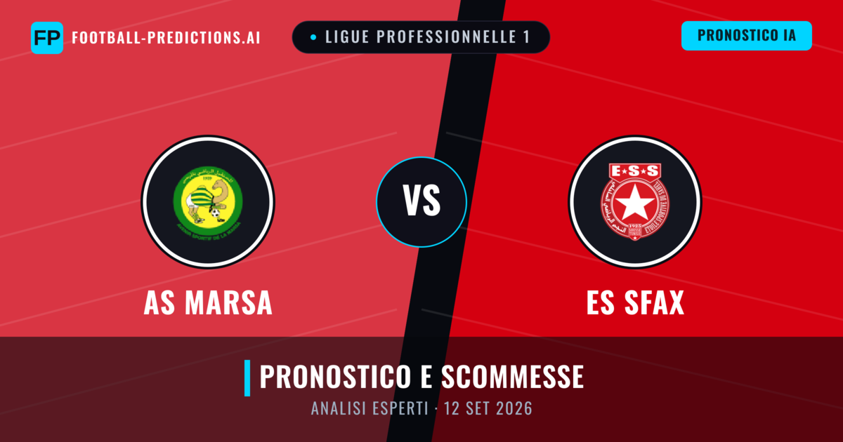 AS Marsa vs ES Sfax — pronostico e anteprima del match