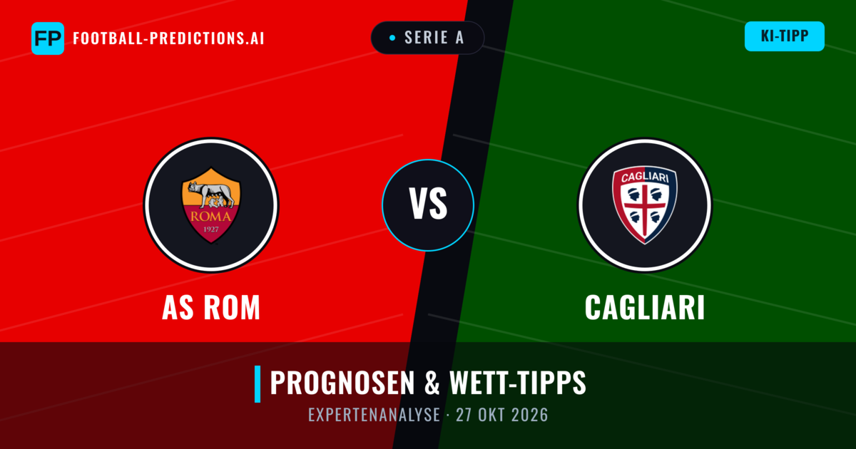 AS Rom vs Cagliari — Prognose und Spielvorschau