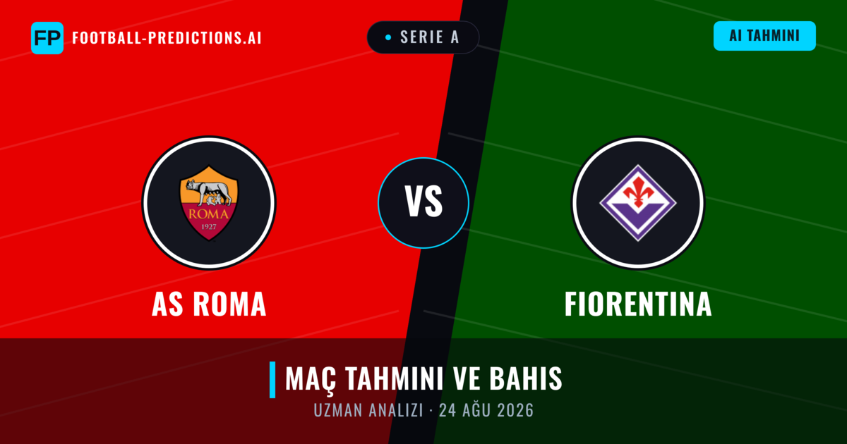 AS Roma - Fiorentina — maç tahmini ve önizleme