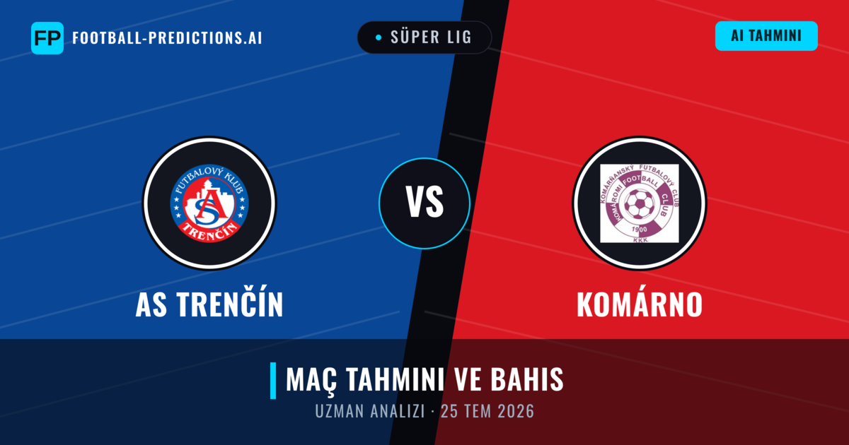 AS Trenčín - Komárno — maç tahmini ve önizleme
