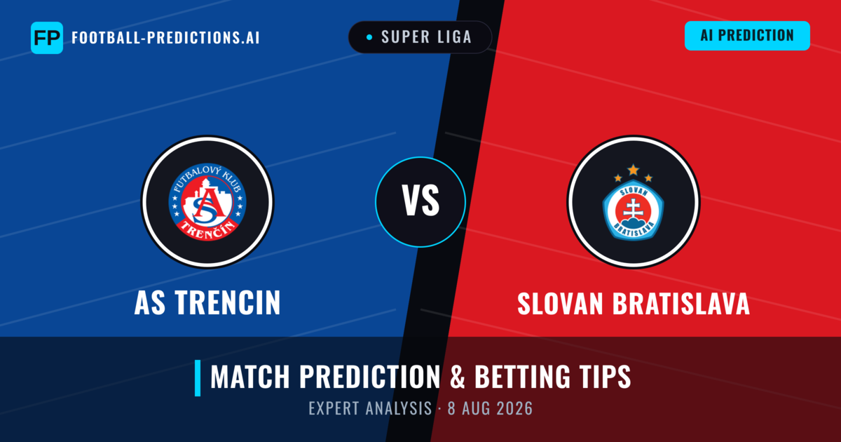 AS Trencin vs Slovan Bratislava — match prediction & preview