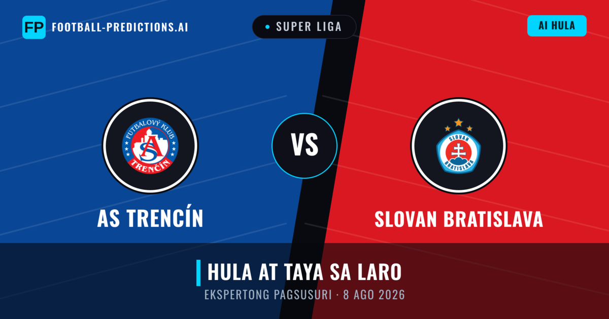 AS Trencín vs Slovan Bratislava — hula at preview ng laban