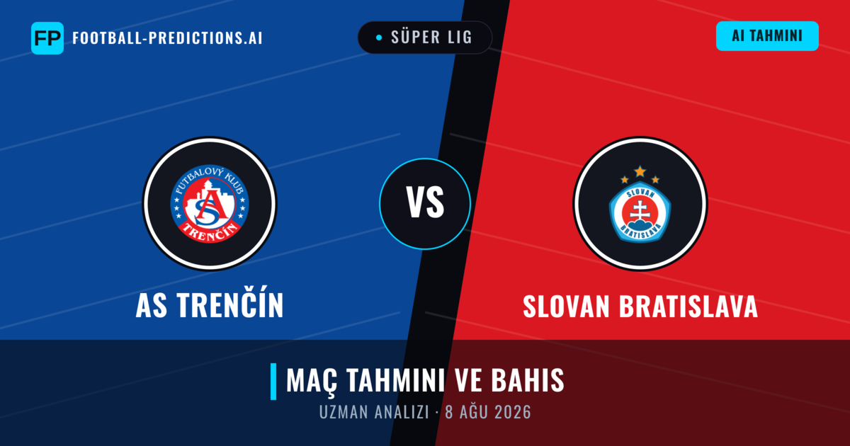 AS Trenčín - Slovan Bratislava — maç tahmini ve önizleme