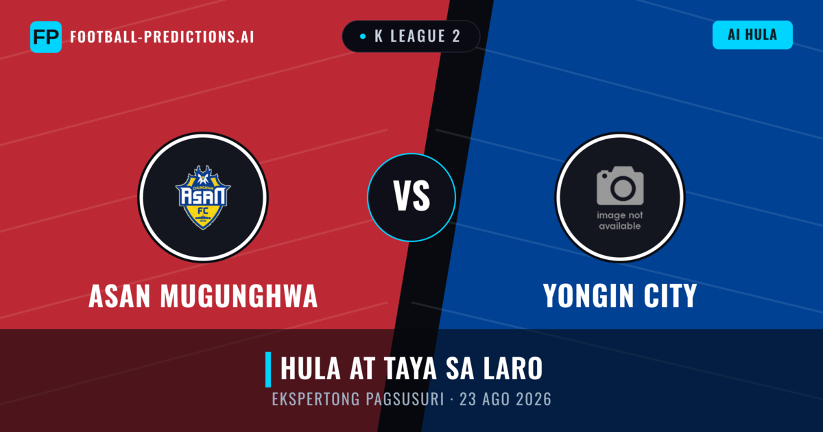 Asan Mugunghwa vs Yongin City — hula at preview ng laban