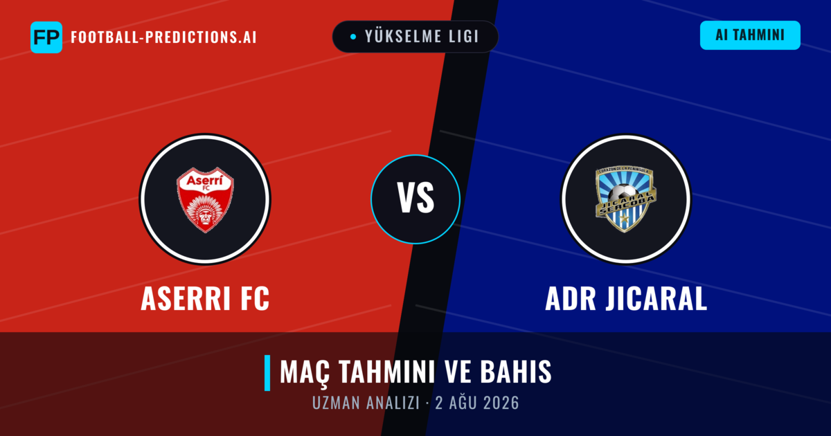 Aserri FC - ADR Jicaral — maç tahmini ve önizleme
