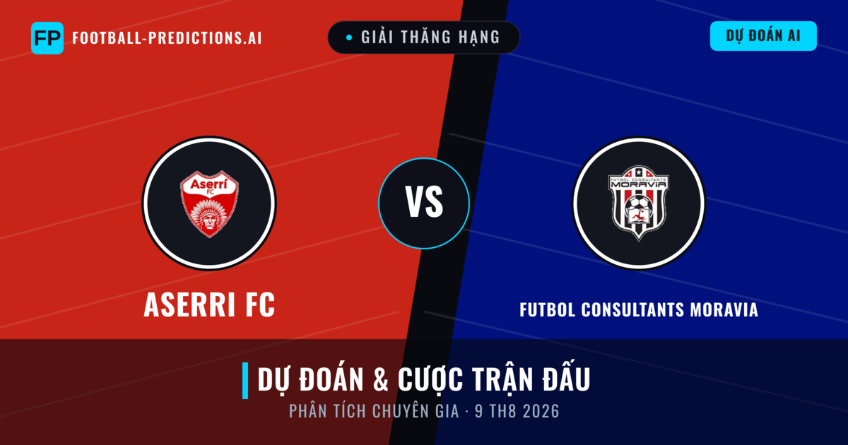Aserri FC vs Futbol Consultants Moravia — dự đoán và xem trước trận đấu