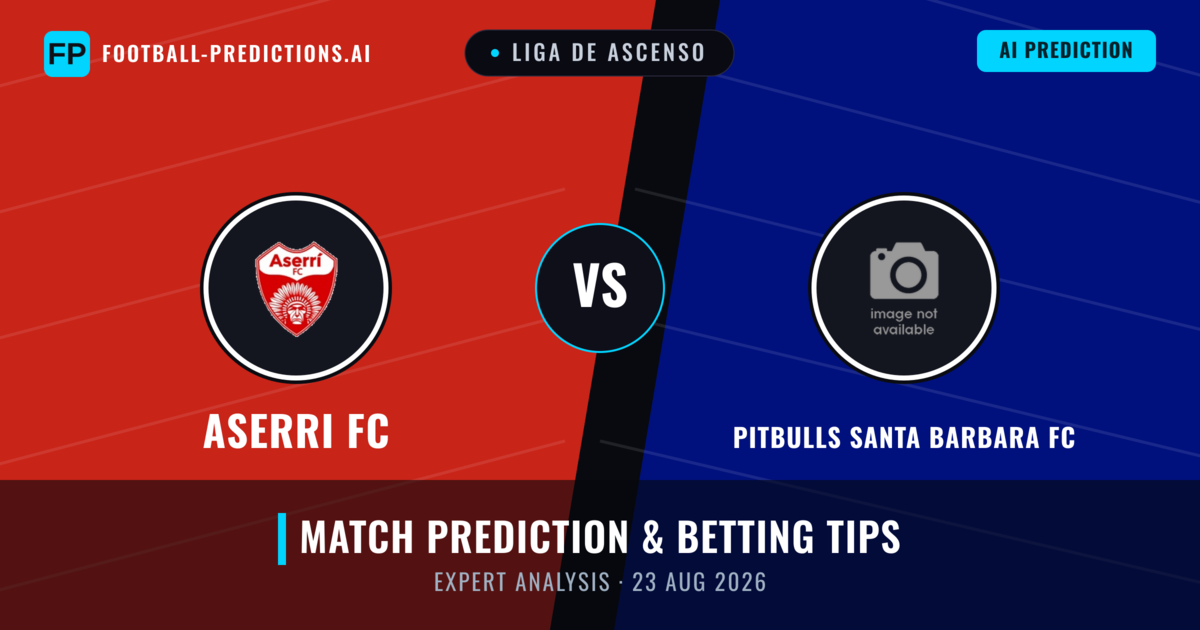 Aserri FC vs Pitbulls Santa Barbara FC — match prediction & preview