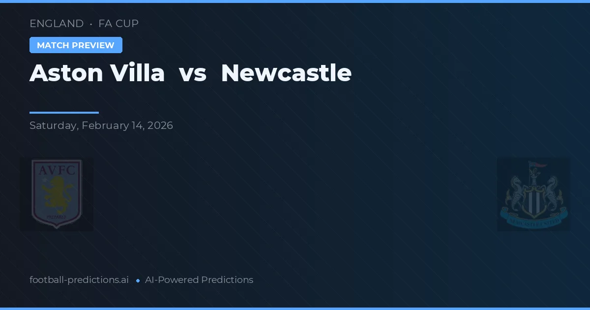 Aston Villa vs Newcastle — pronostico e anteprima del match