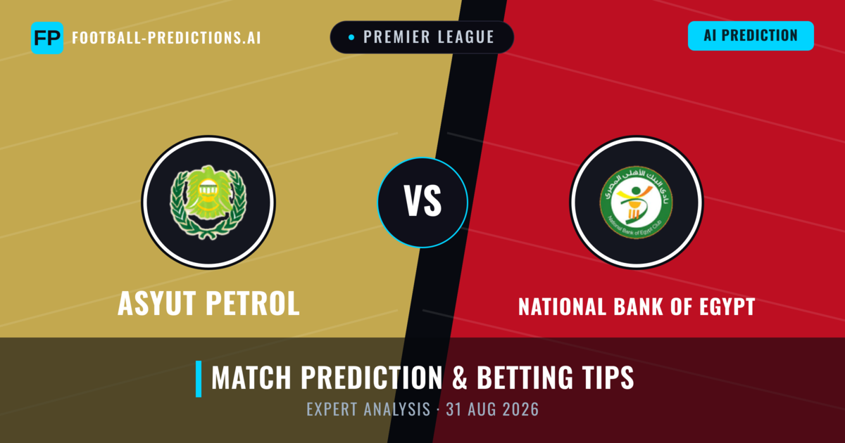 Asyut Petrol vs National Bank of Egypt — match prediction & preview