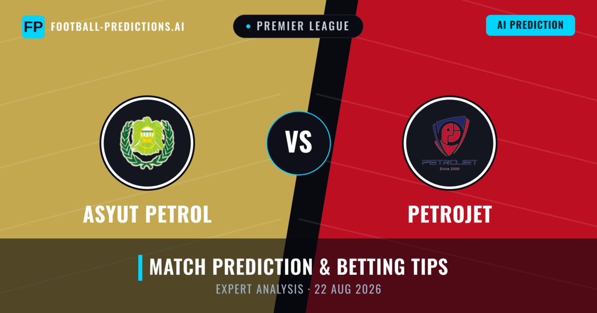 Asyut Petrol vs Petrojet — match prediction & preview