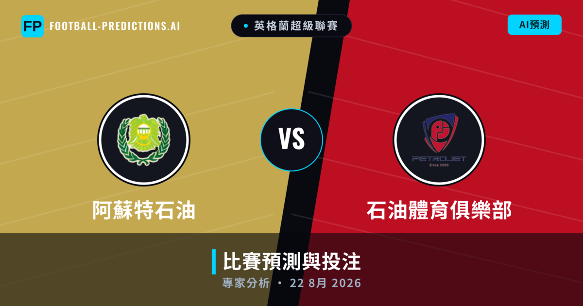 阿蘇特石油 vs 石油體育俱樂部 — 比赛预测和前瞻