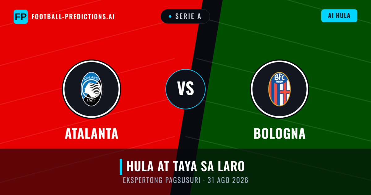 Atalanta vs Bologna — hula at preview ng laban